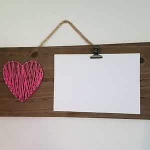 Handmade photo frame